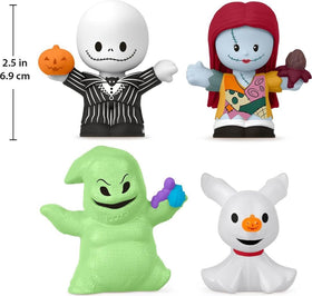 Little People COLLECTOR Halloween Town window box showcases iconic scene details