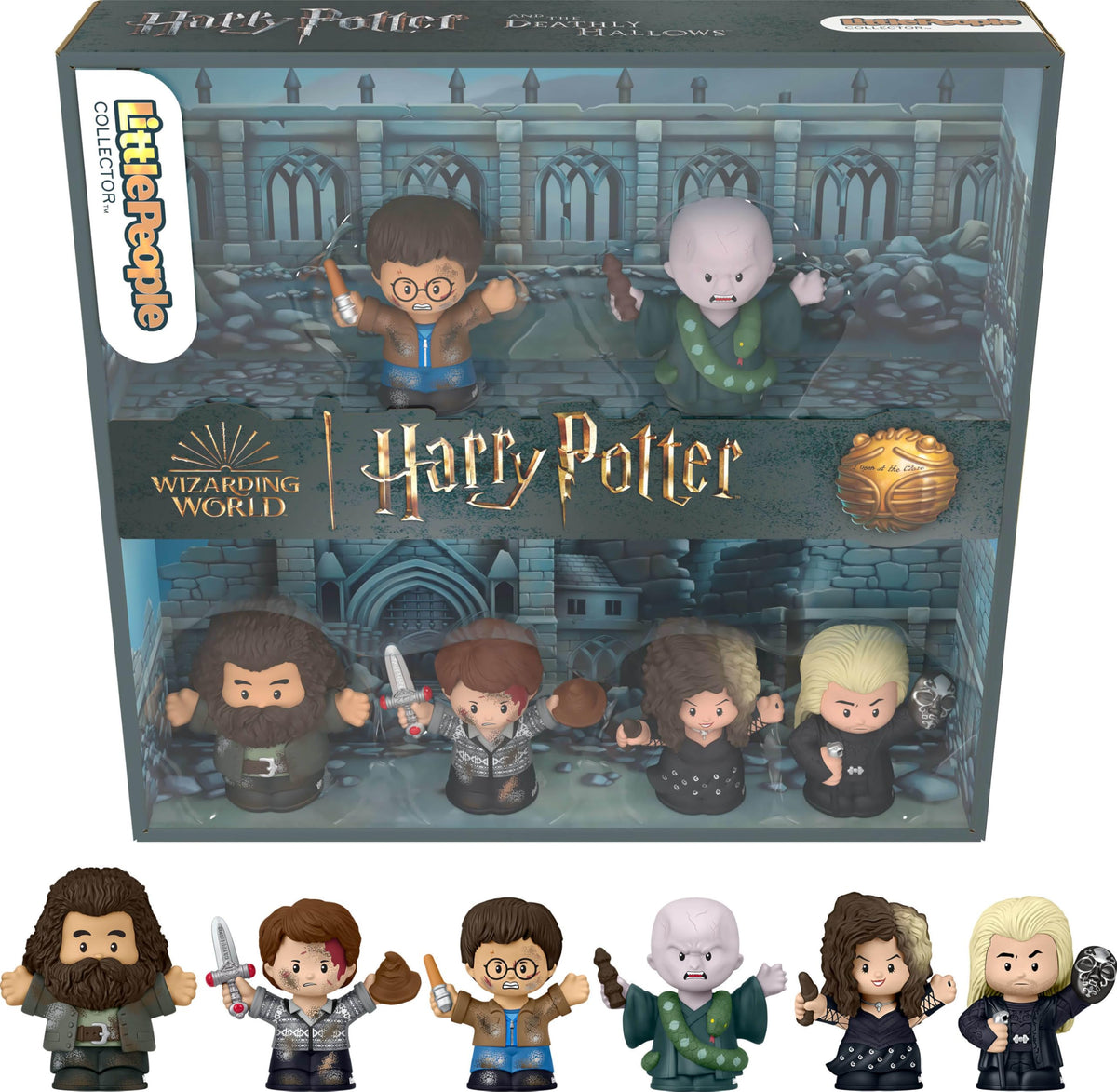 Little People Collector Harry Potter Deathly Hallows six-figures display set