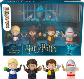 Little People Collector Harry Potter Goblet of Fire set display with four champions.