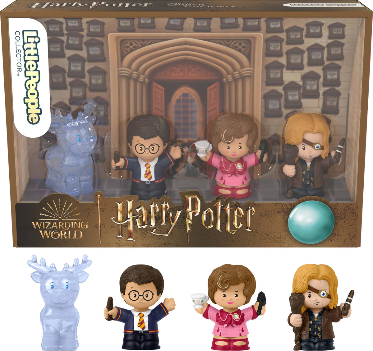 Little People COLLECTOR Harry Potter display box with four figures for fans