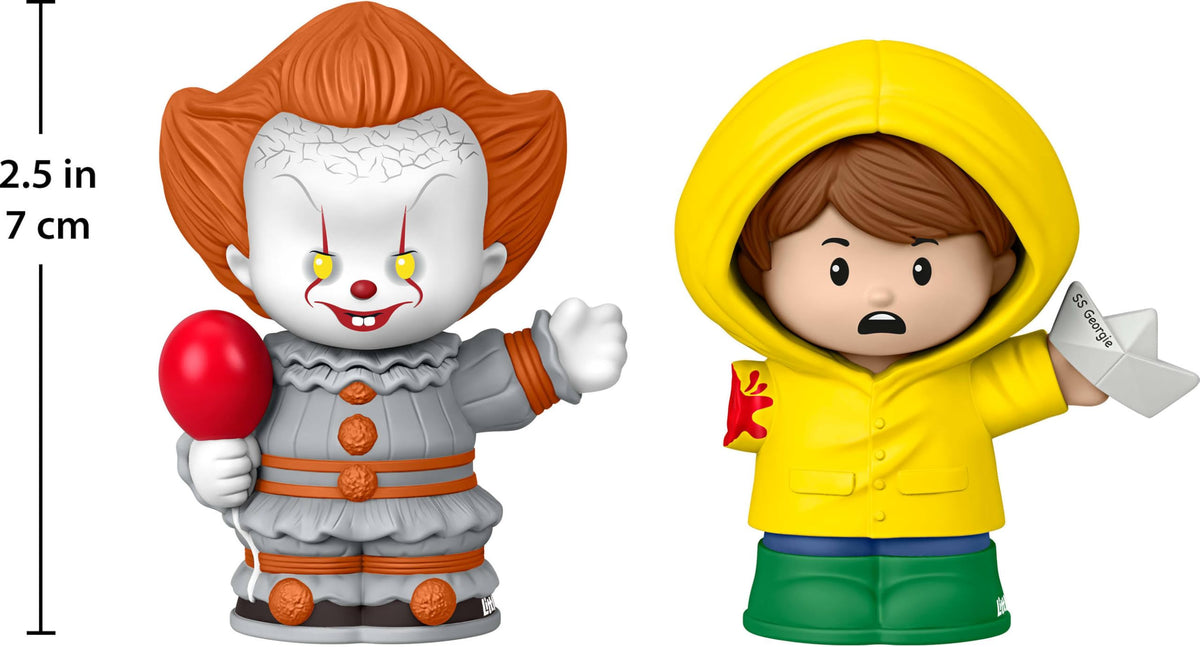 Little People Collector IT Georgie in yellow raincoat, durable and display-ready.