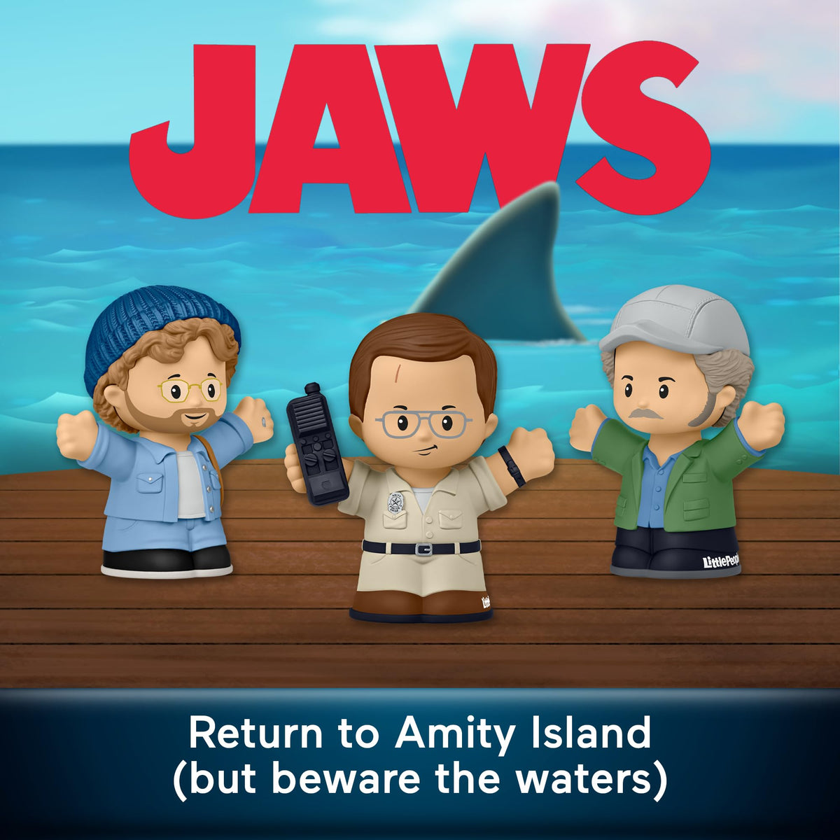 Little People COLLECTOR Jaws Hooper figure ideal for display