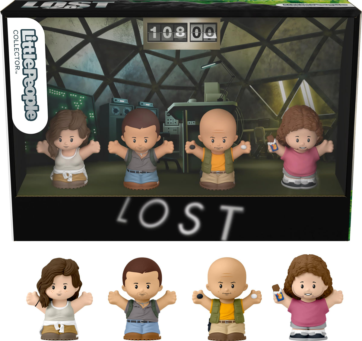 Little People COLLECTOR LOST Kate Austen figure in display box, ideal for adult fans.