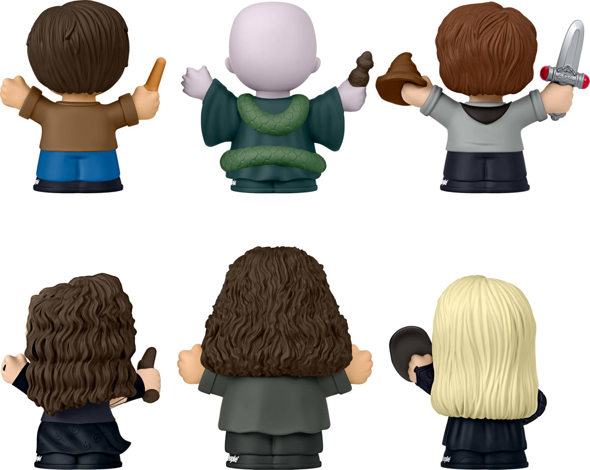 Little People Collector Lucius Malfoy with Death Eater mask figure for display