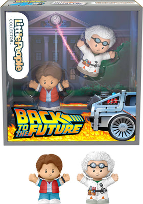 Little People COLLECTOR Marty McFly figure displayable for gifting and shelves.