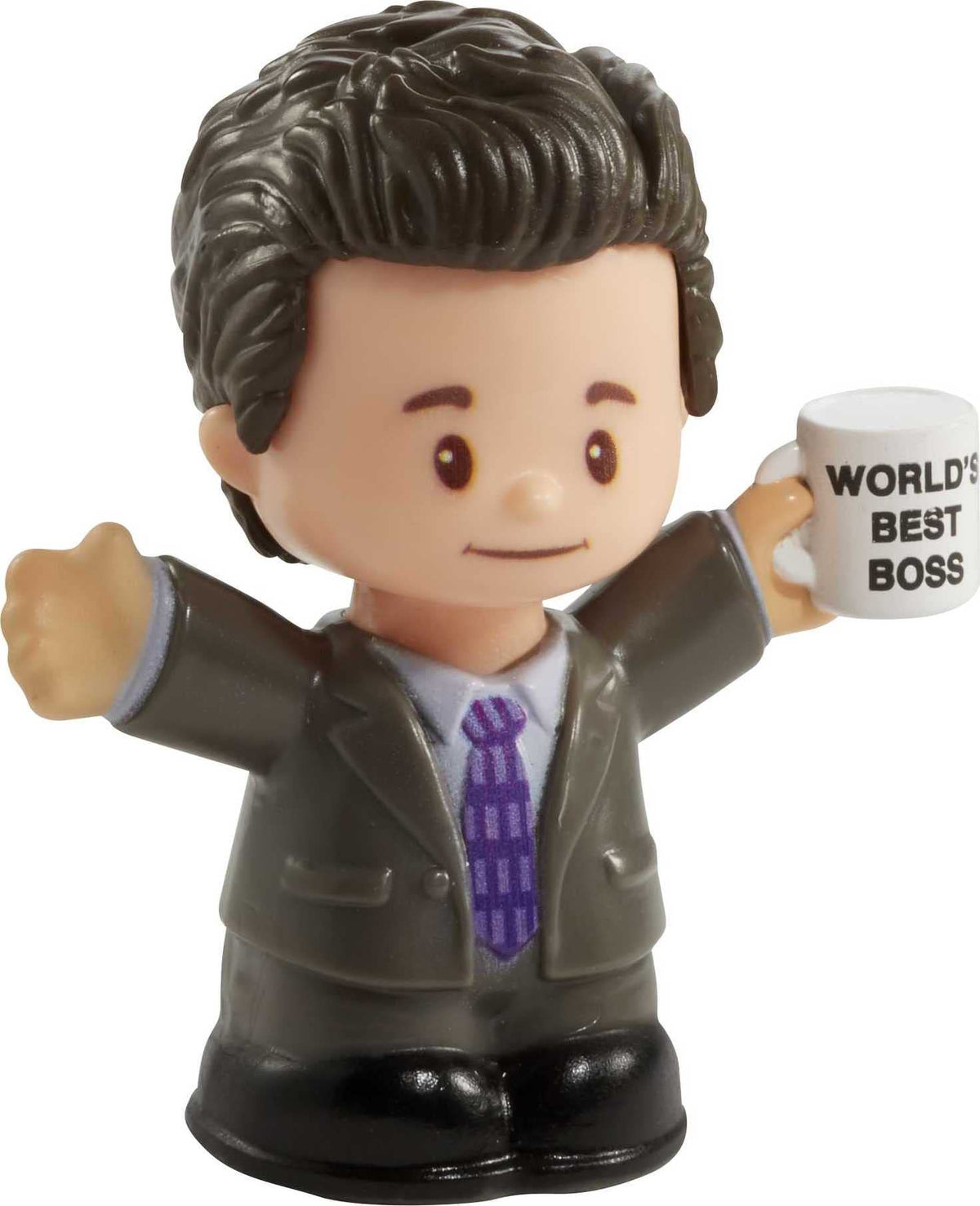 Little People Collector The Office Jim Halpert figure for display.