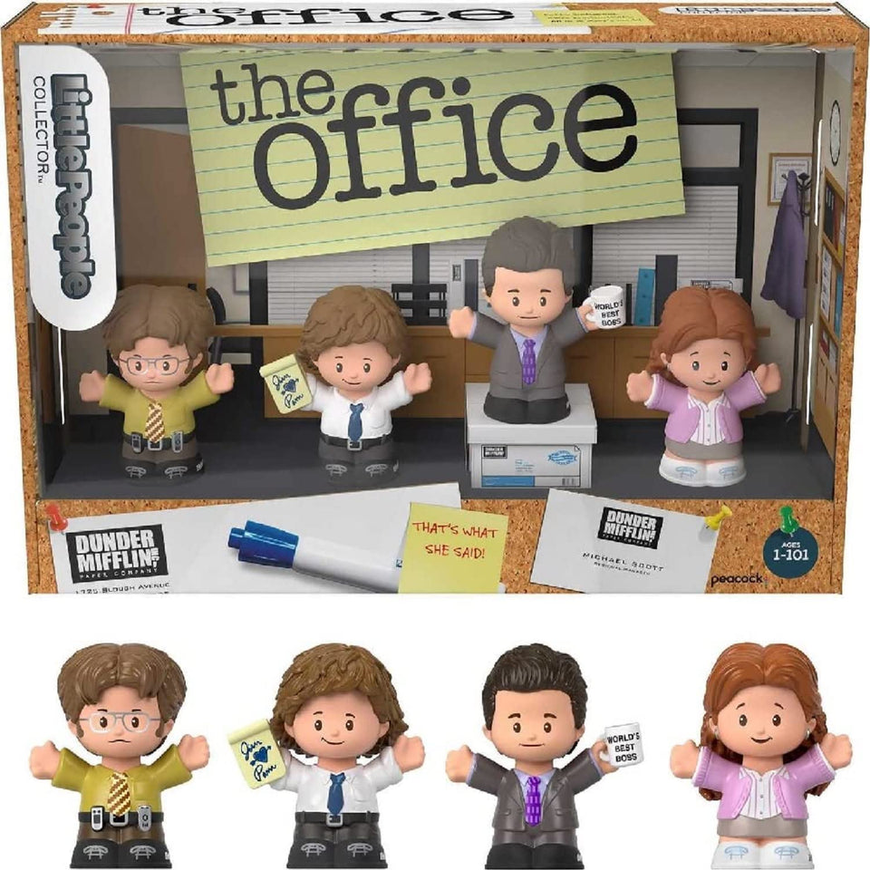 Little People Collector The Office Michael Scott figure for desk display.