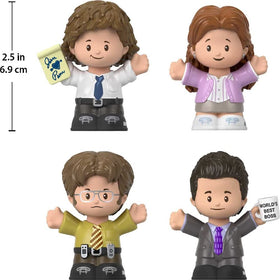 Little People Collector The Office front view of the display package.