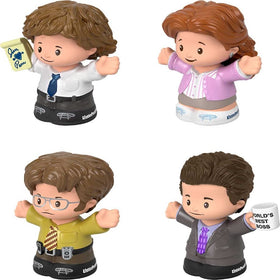 Little People Collector The Office close-up figures for collectibility.