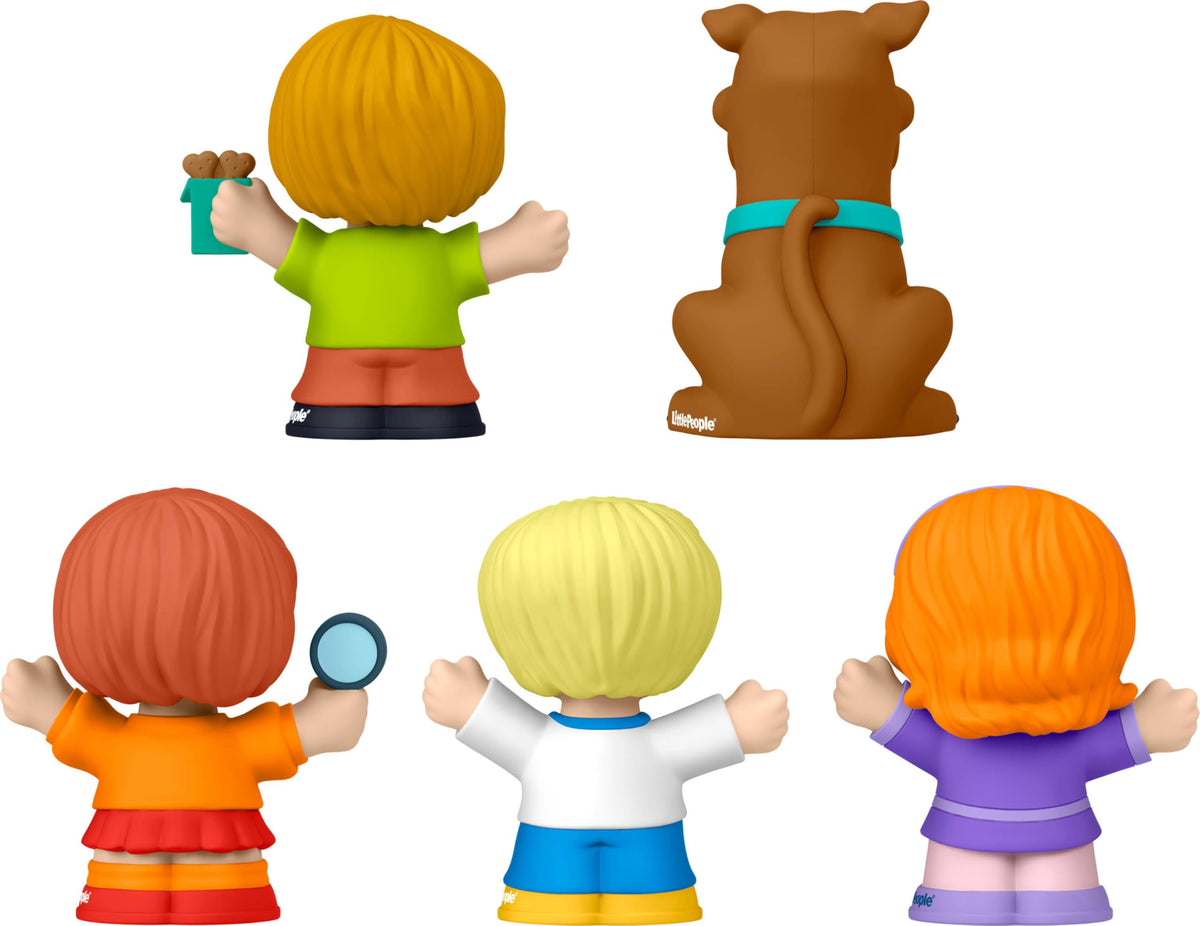 Velma, Daphne, and Fred figures add the classic mystery crew for display
