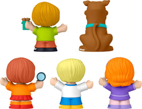 Velma, Daphne, and Fred figures add the classic mystery crew for display