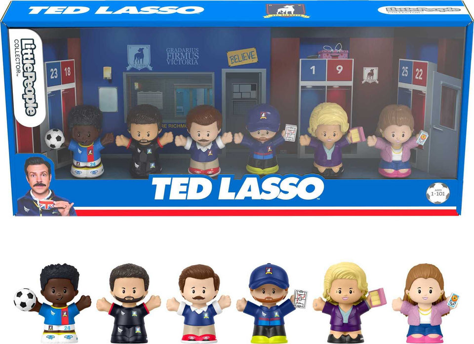 Little People Collector Ted Lasso figure ideal for display and fan appreciation