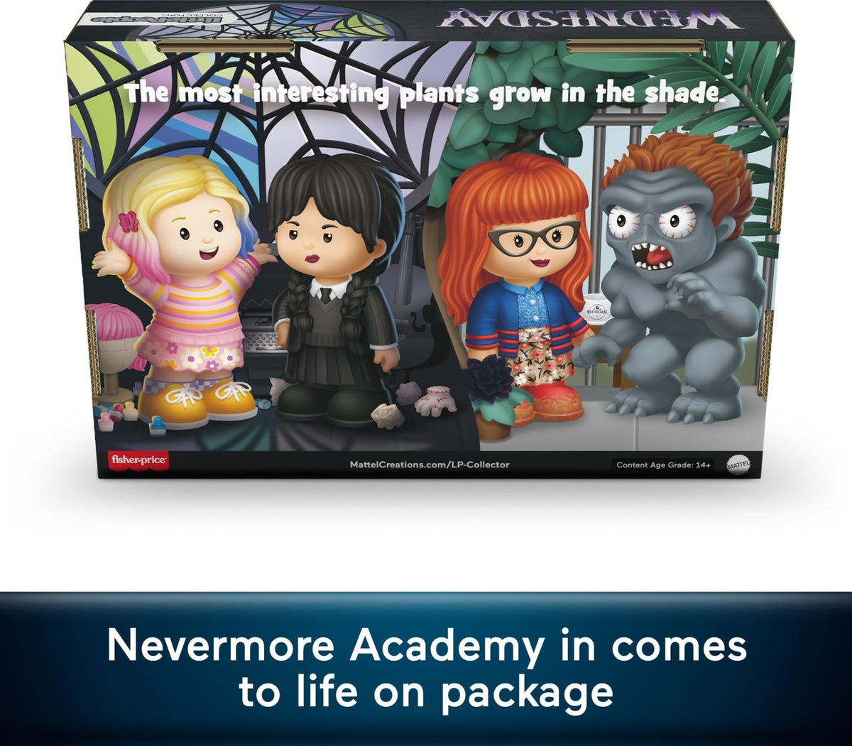 Little People COLLECTOR The Hyde monster figurine, bold display for the collection