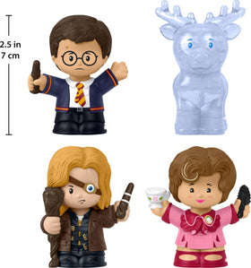 Translucent Patronus figure evokes magical glow in display