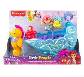 Disney Princess magic meets toddler play with the Little People sea carriage for sea adventures.