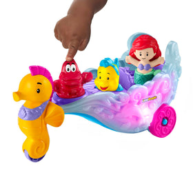 Little People sea-carriage glows with music for creative, imaginative play.