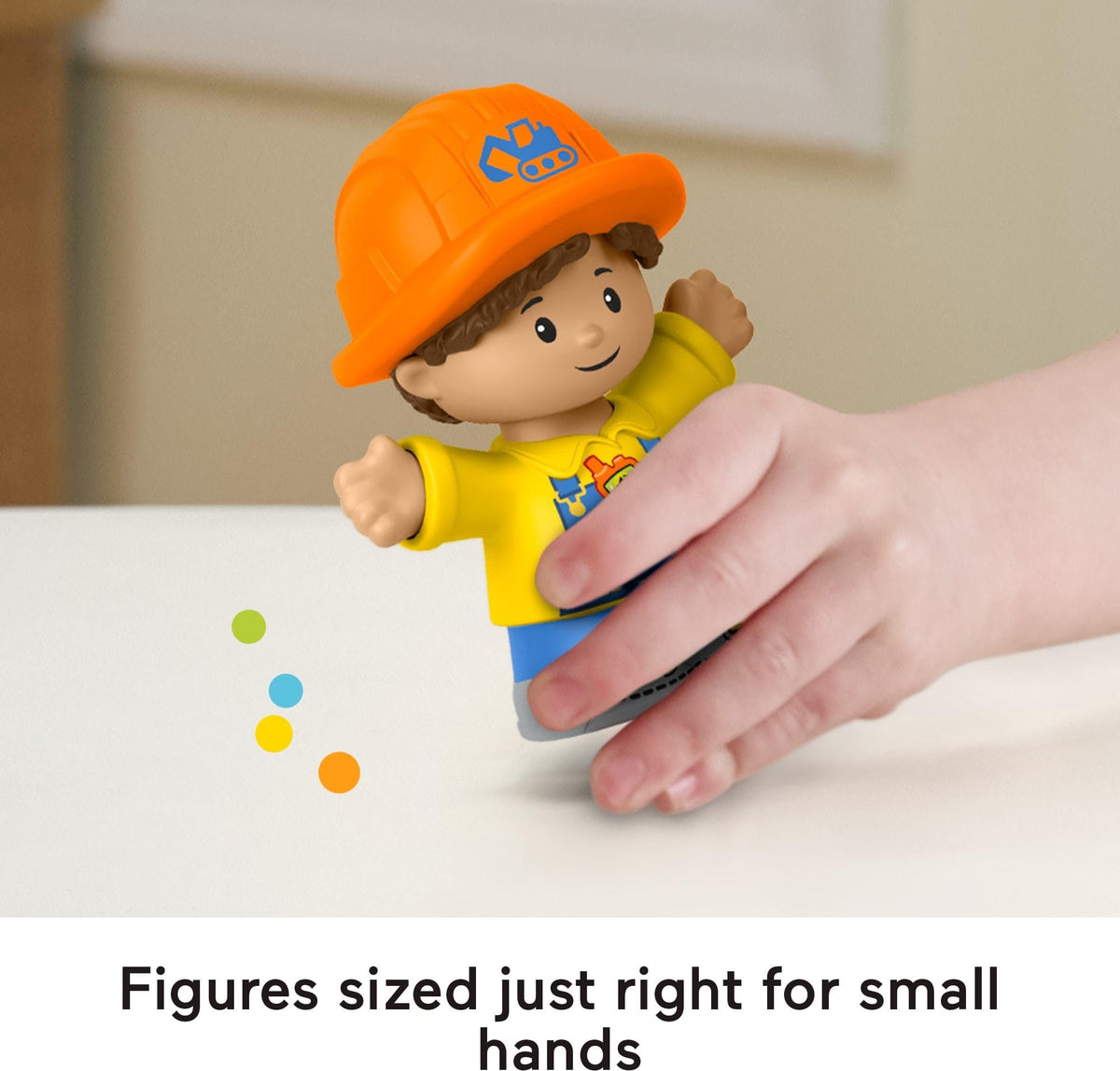 Little People Work Around Town boulder piece adds interactive loading action for toddlers