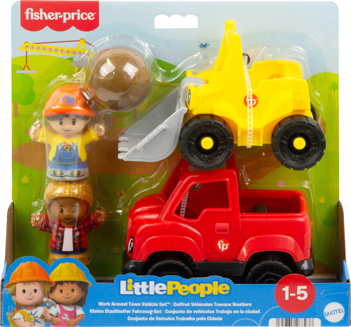Little People toddler-friendly design encourages storytelling and cooperative play during sessions