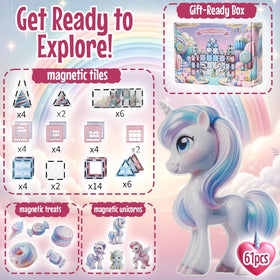 Little Pi durable playset is built for daily unicorn adventures.
