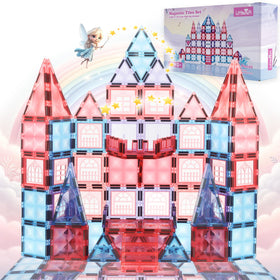 Little Pi frozen princess castle tiles for imaginative play and castle building.