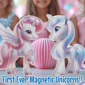 Little Pi unicorn treats provide playful accessories for imaginative scenes.
