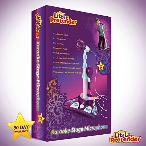 Little Pretender karaoke machine portable speaker handle for on-the-go singing.