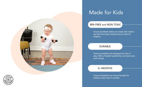 Little Spotters lightweight rattles are BPA-free and safe for early play