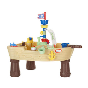 Little Tikes anchor crank action demonstrating adjustable anchor during pretend voyages.