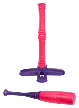 Little Tikes Tot Sports T-Ball height-adjustment supports growing skills.
