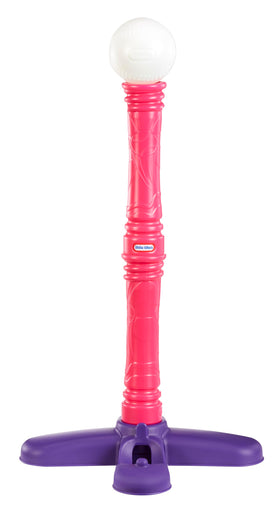 Little Tikes Tot Sports pink balls ideal for safe solo or group batting.
