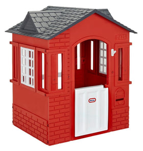 Little Tikes Cape Cottage Red front door for indoor or outdoor imaginative play.