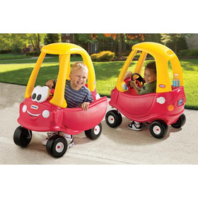 Little Tikes Cozy Coupe 30th Anniversary rugged tires support outdoor adventures