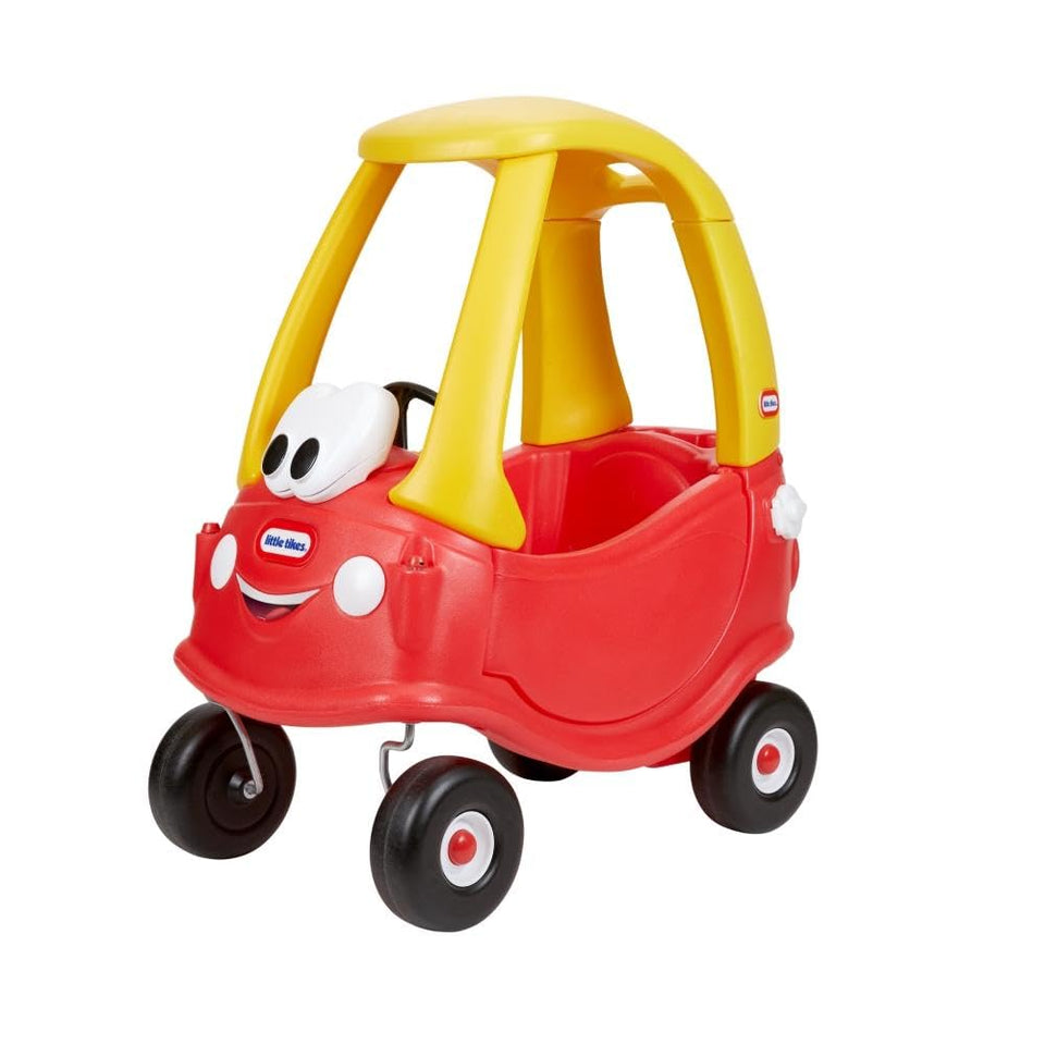 Little Tikes Cozy Coupe 30th Anniversary front view shows a durable, kid-friendly design