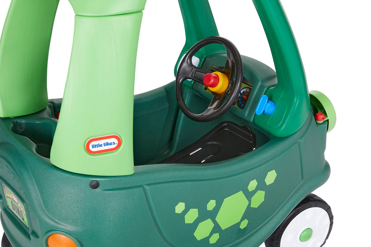 Little Tikes Cozy Coupe Dino ignition switch view supports engaging role play