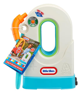 Indoor and outdoor ready for Cozy Coupe pretend charging fun.