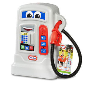 Little Tikes Cozy Pumper battery compartment shown for battery-powered play on the go