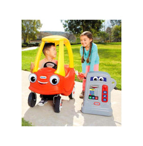 Little Tikes Cozy Pumper close-up showing six sounds from the buttons