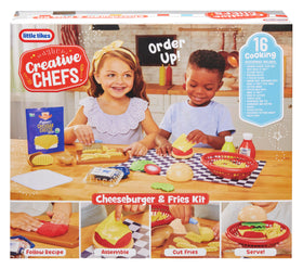 Little Tikes Creative Chefs age 3 plus kit supports solo or group play