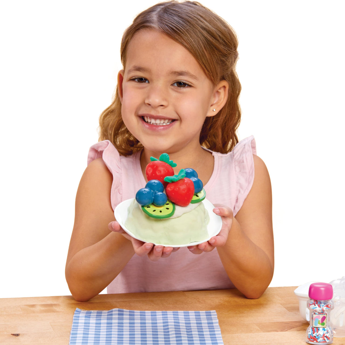 Make-It! Mix reusable play sand fosters tactile shaping of pavlova pieces