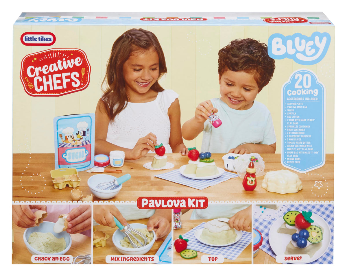 Serving plate and recipe card complete kid-friendly kitchen playset