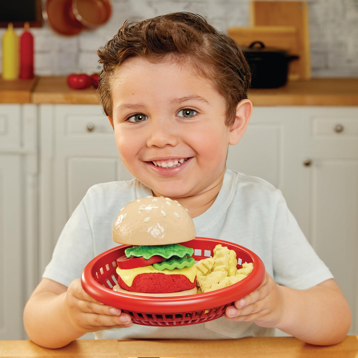 Little Tikes Creative Chefs recipe card guides kids through steps