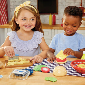 Little Tikes Creative Chefs utensils offer realistic pretend cooking experiences
