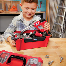 Little Tikes Creative Construction Foam Metal demonstrates safe, cuttable foam for imaginative DIY play