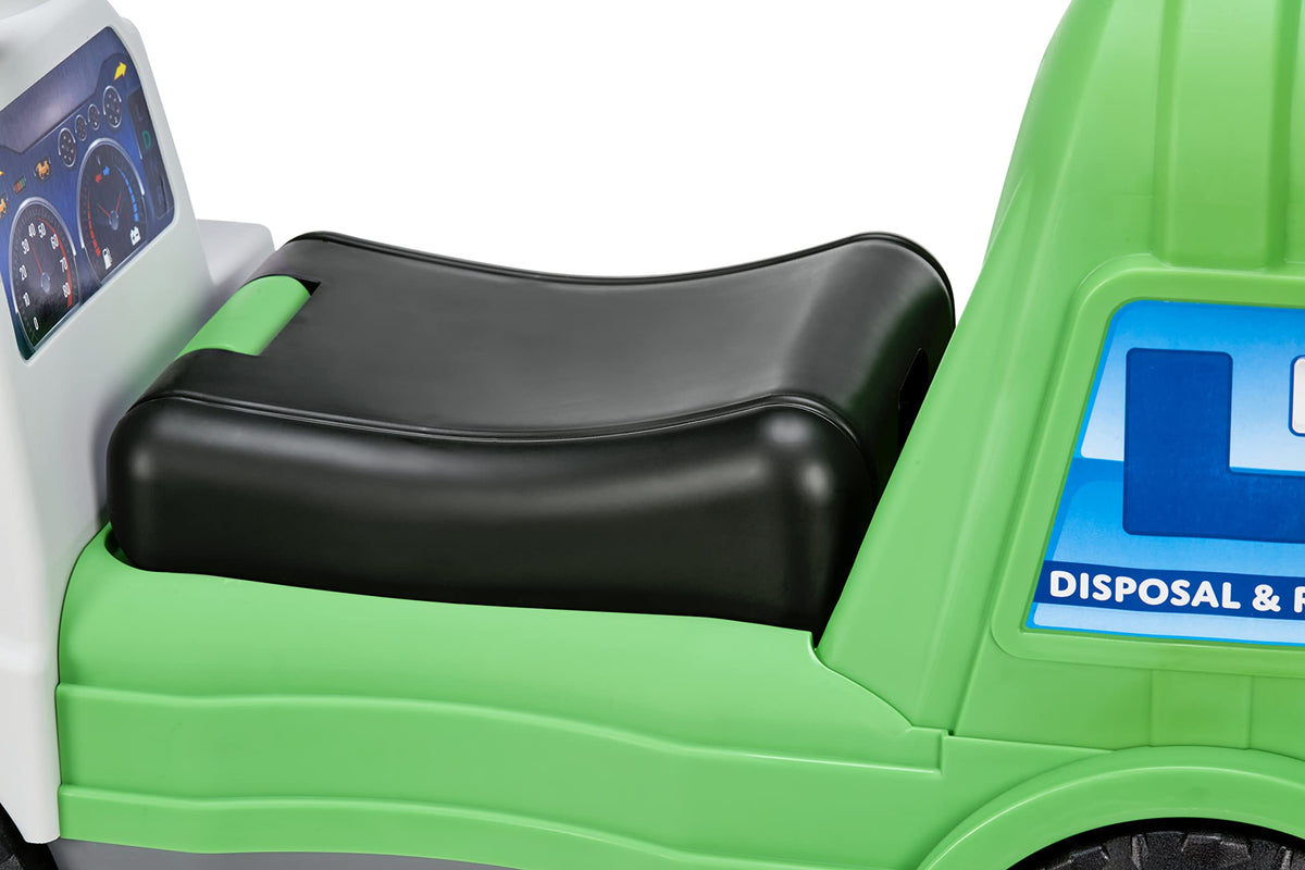 Free-rotating wheels keep Little Tikes Dirt Diggers moving smoothly indoors and out.