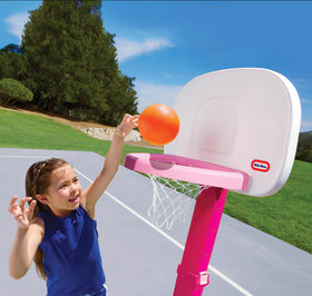 Little Tikes Easy Score Basketball Set versatile for indoors or outdoors.