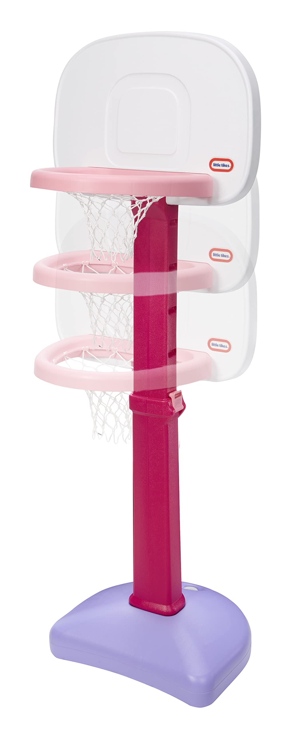 Little Tikes Easy Score Basketball Set sand-filled base for stability.
