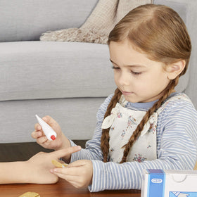 Little Tikes First Aid Kit bandages and gauze pads support realistic pretend treatments
