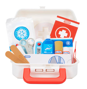 Little Tikes First Aid Kit case and contents ready for on-the-go pretend play