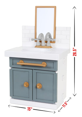 Kids enjoy safe, engaging pretend play with Little Tikes sink.