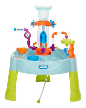 Little Tikes Flowin’ Fun water table overview promoting shared play and creativity.
